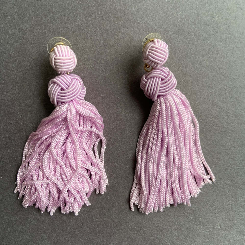 BaubleBar Tassel Drop Earring with Knot Accent